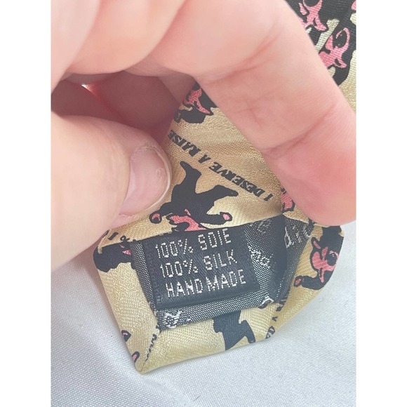 The Tie Studio handmade silk tie - Picture 8 of 9